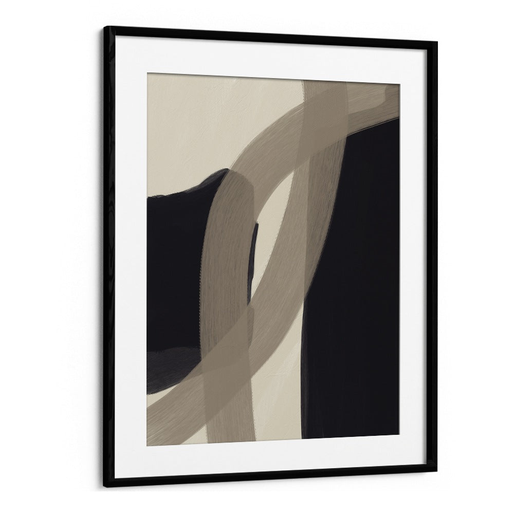 yopie xx by yopie studio abstract art paintings in Black Frame With Mount