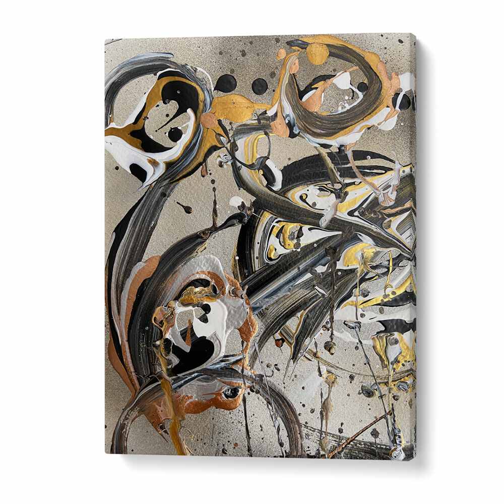 yuki i abstract paintings in Gallery Wrap