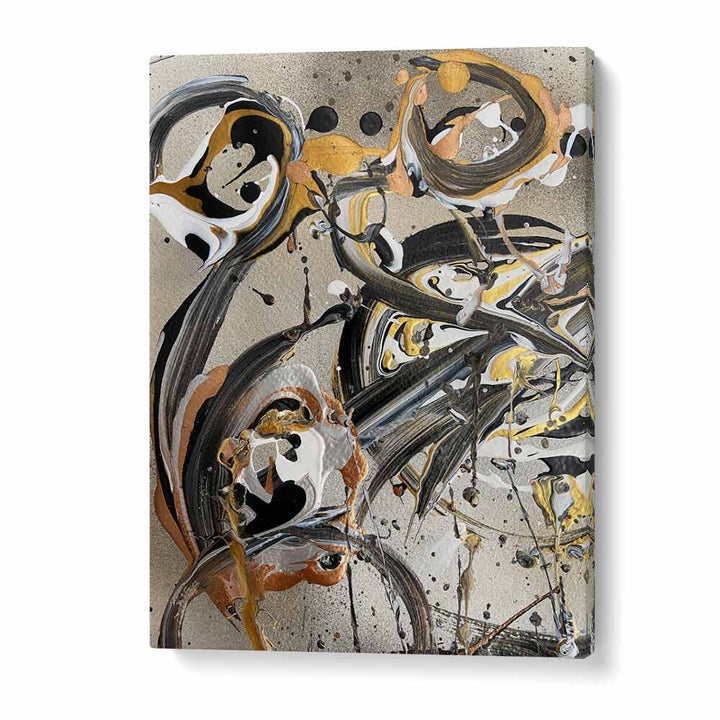 yuki i abstract paintings in Gallery Wrap